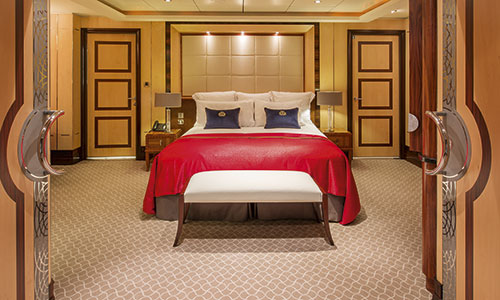 Grand Duplex Suite Schlafzimmer