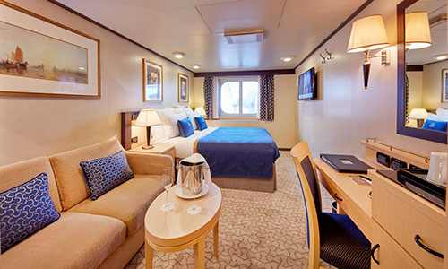 Britannia Aussenkabine auf der Queen Victoria