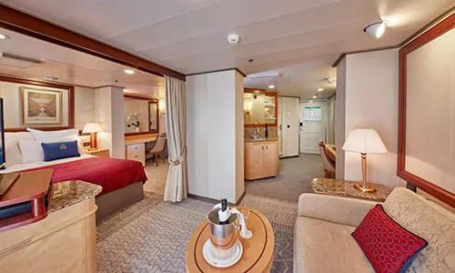 Queens Penthaus Suite auf der Queen Victoria