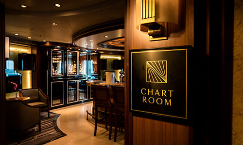 Chart Room auf der Queen Victoria