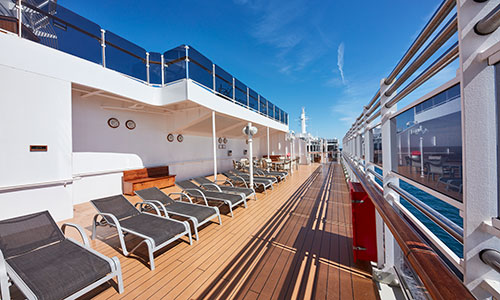 AnDeck auf der Queen Victoria