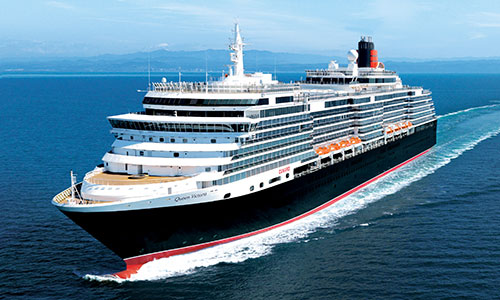 Queen Victoria auf See