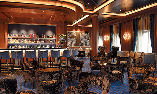 Explorer Lounge an Bord der Seven Seas Explorer