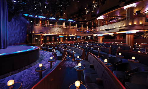 Theater an Bord der Seven Seas Explorer