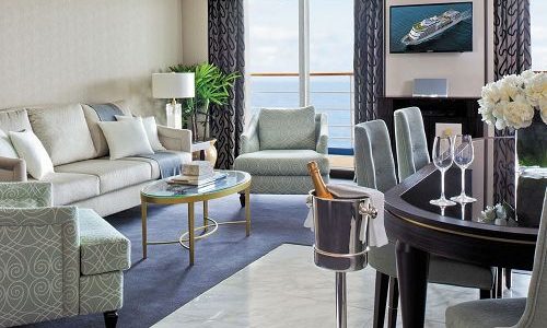 Seven Seas Navigator Exquisite Suite Wohnzimmer Master Suite