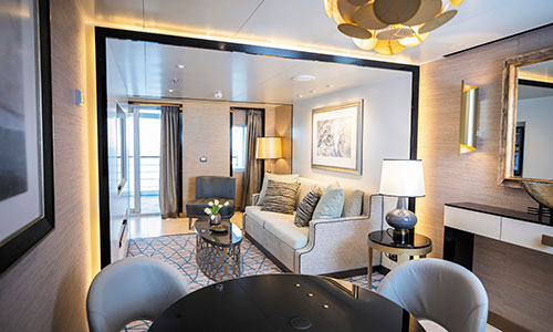 Regent Splendor Seven Seas Suite Wohnraum