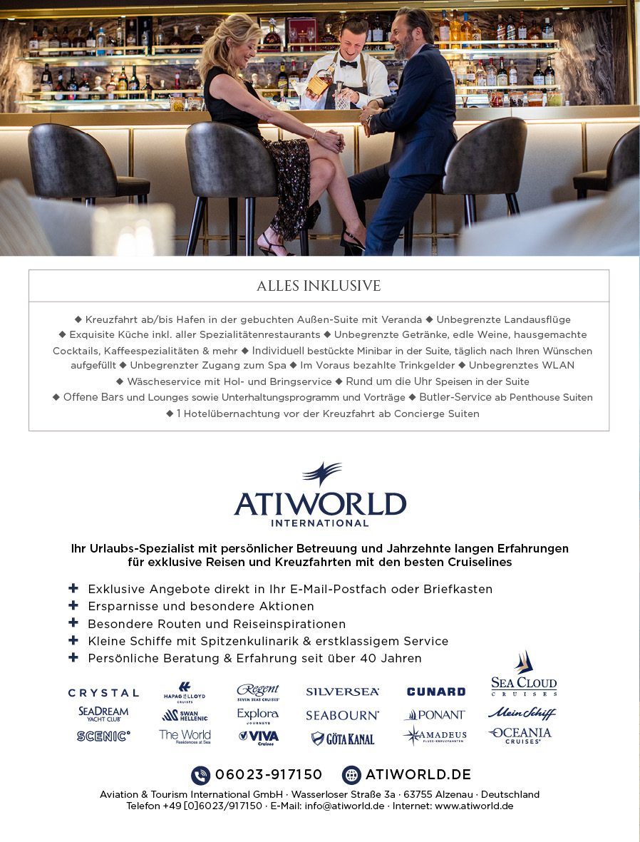 Regent Seven Seas Cruises exklusive Luxus Kreuzfahrten weltweit