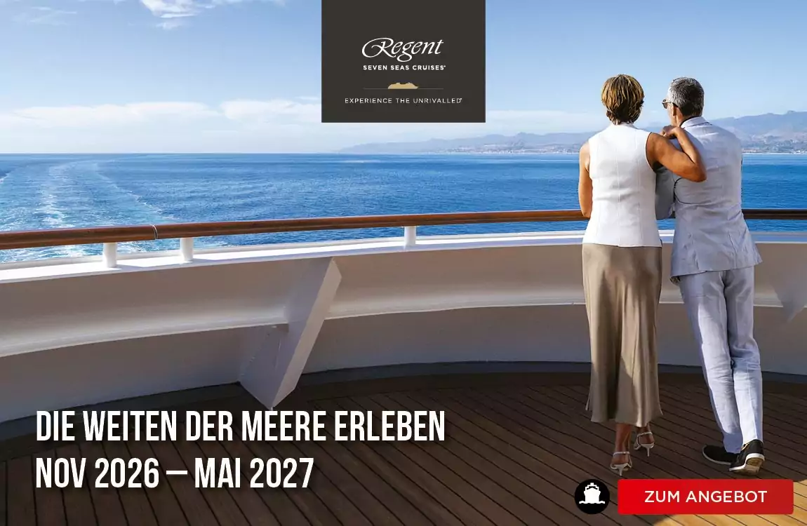 Regent Seven Seas Cruises exklusive Luxus Kreuzfahrten weltweit