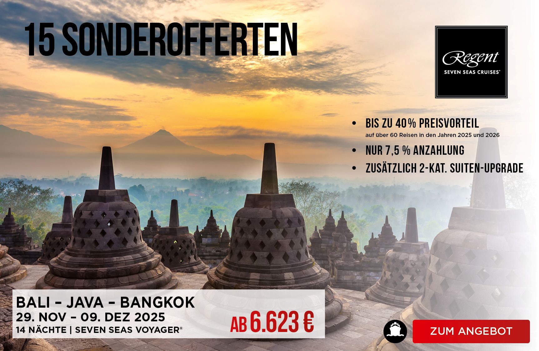 Regent Seven Seas Bali - Java - Bangkok