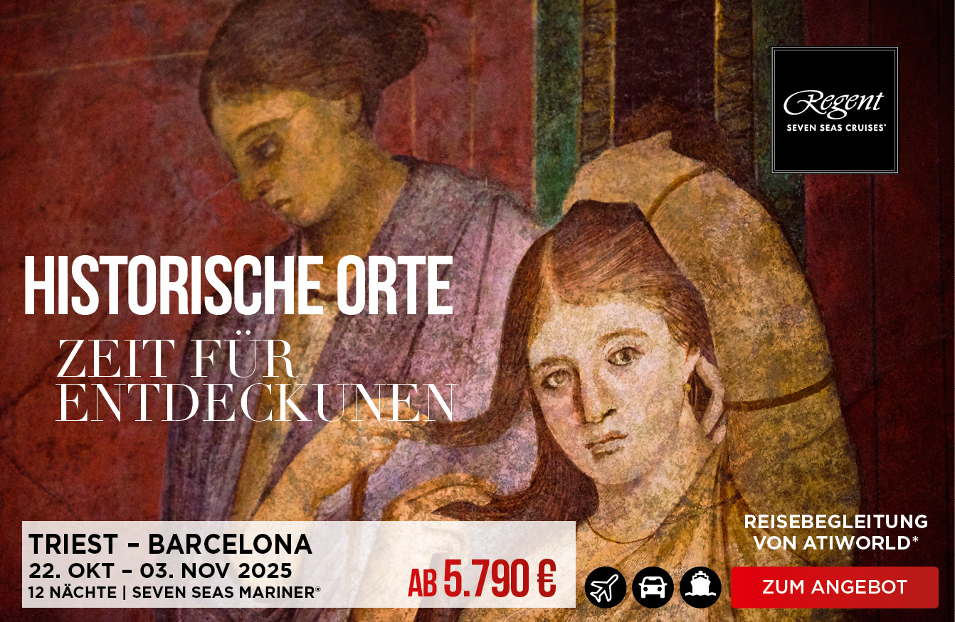Kreuzfahrt Regent Mariner Oktober-November 2025 Triest - Barcelona