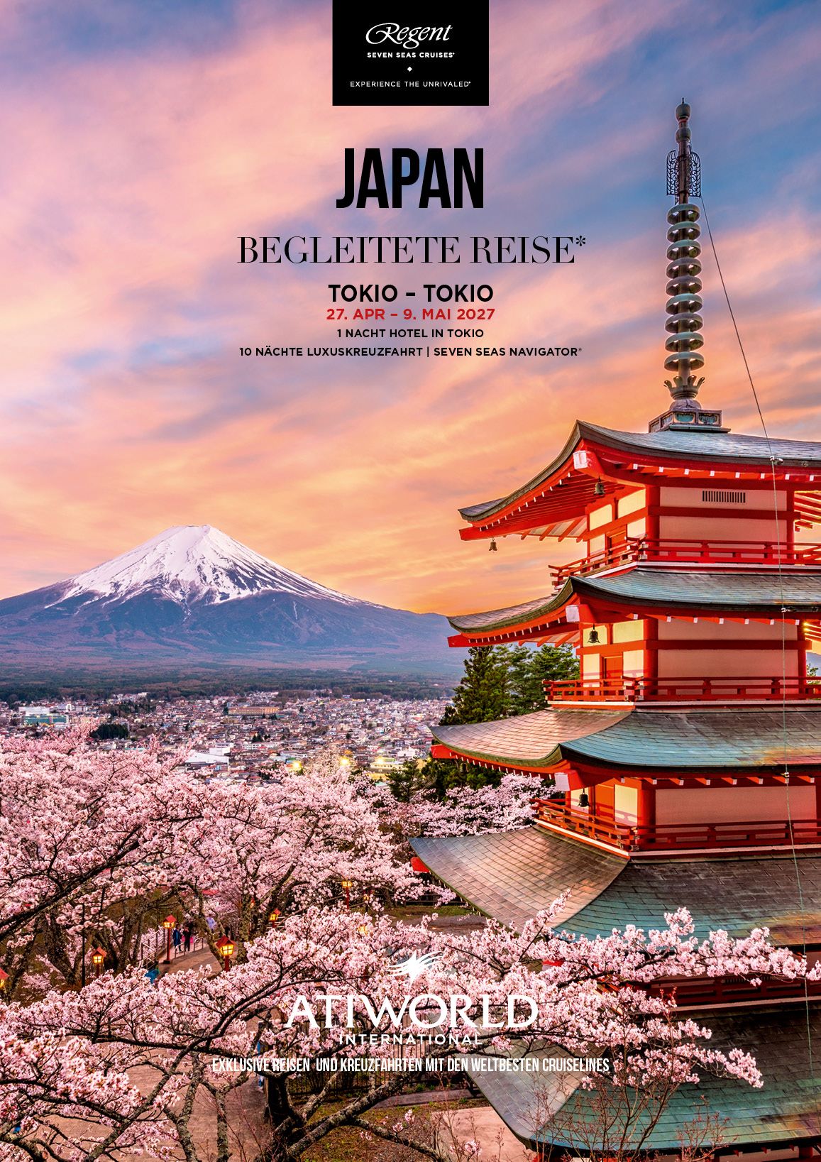 Regent Seven Seas Navigator Japan Reise