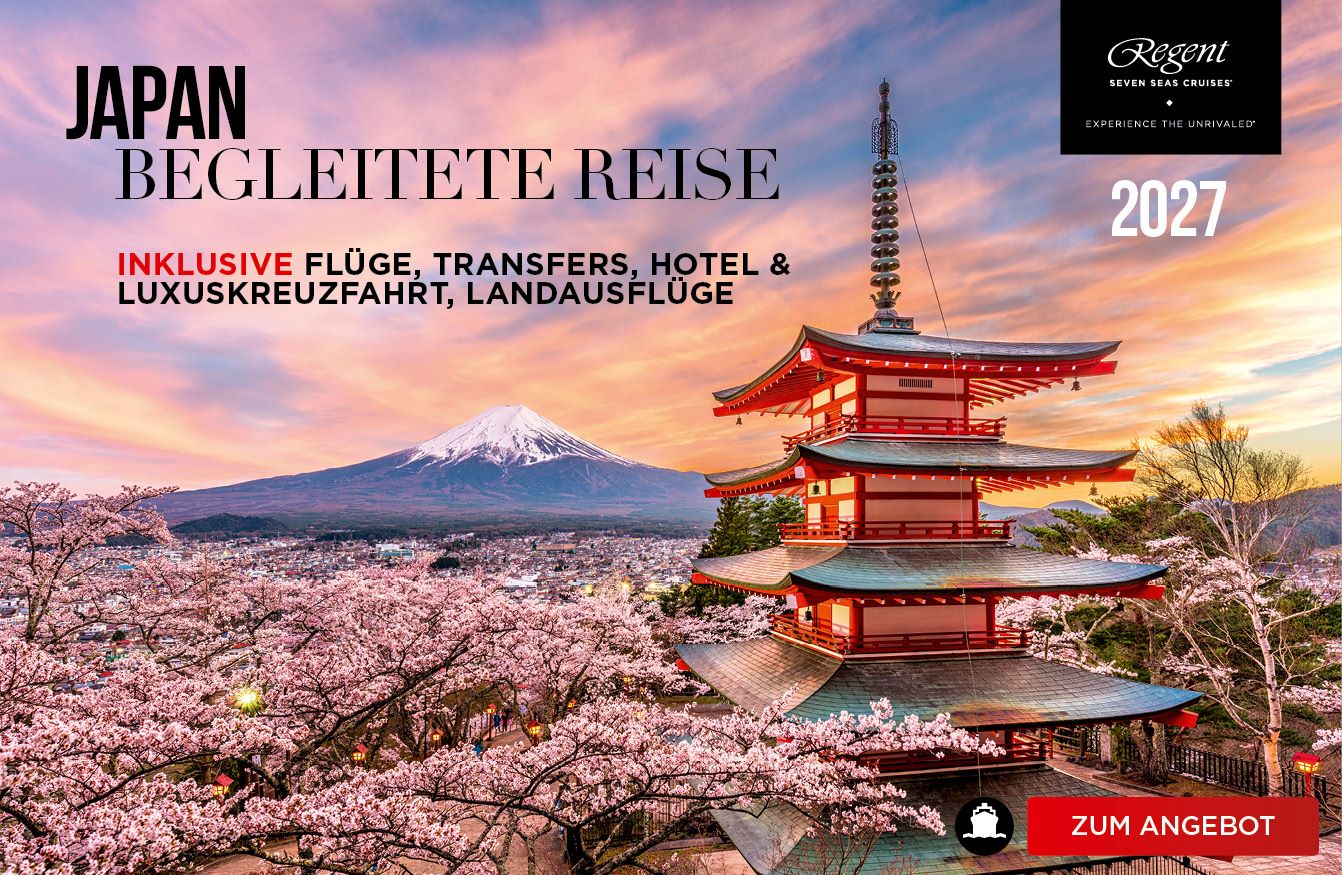 Japan begleitet Reise von Atiworld mit Regent Seven Seas Navigator