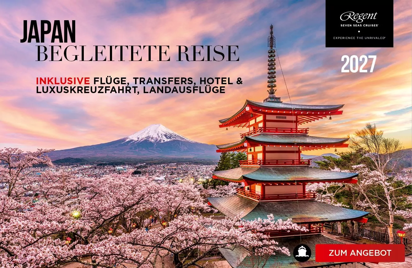 Japan begleitet Reise von Atiworld mit Regent Seven Seas Navigator