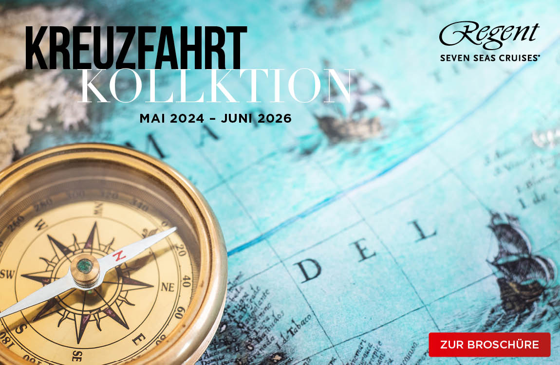 Regent Kreuzfahrtenkalender 2024-2026