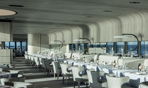 Restaurant Sila auf Expeditionsschiff von Ponant
