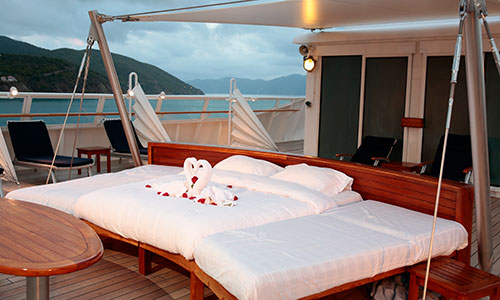Balinese Honeymoon auf den Luxusyachten SeaDream I und Sea Dream II