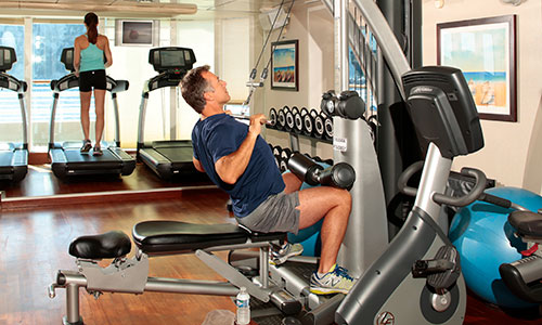 Fitness Center auf den Luxusyachten SeaDream I und Sea Dream II