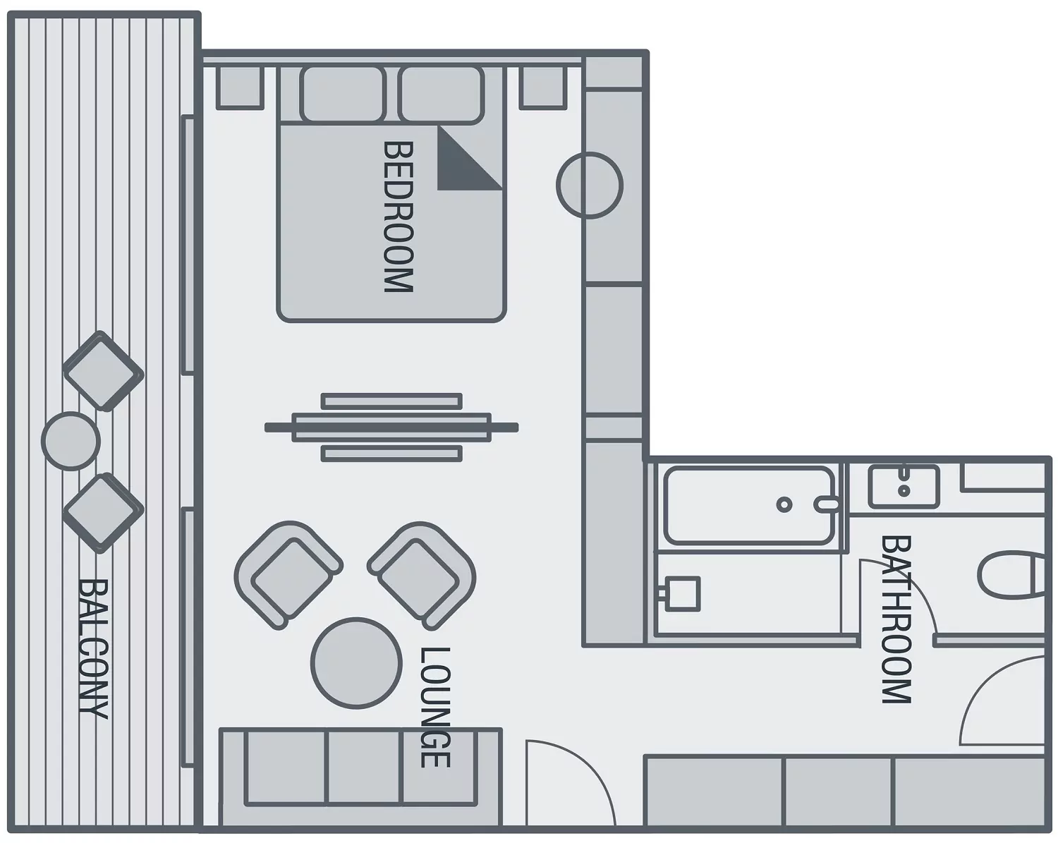 Suitenplan der Suite auf der SH Minerva