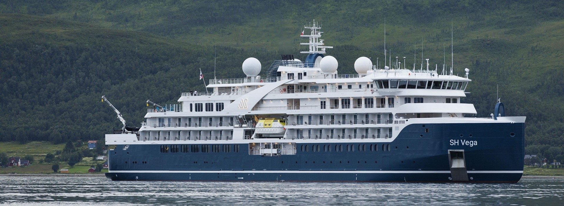 Swan Hellenic SH Vega von der Steuerbord