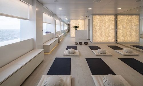 Yoga- und Pilatesraumauf