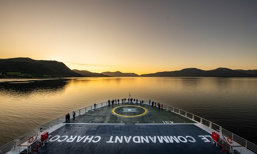Landeplatz Hubschrauber auf Le Commandant Charcot