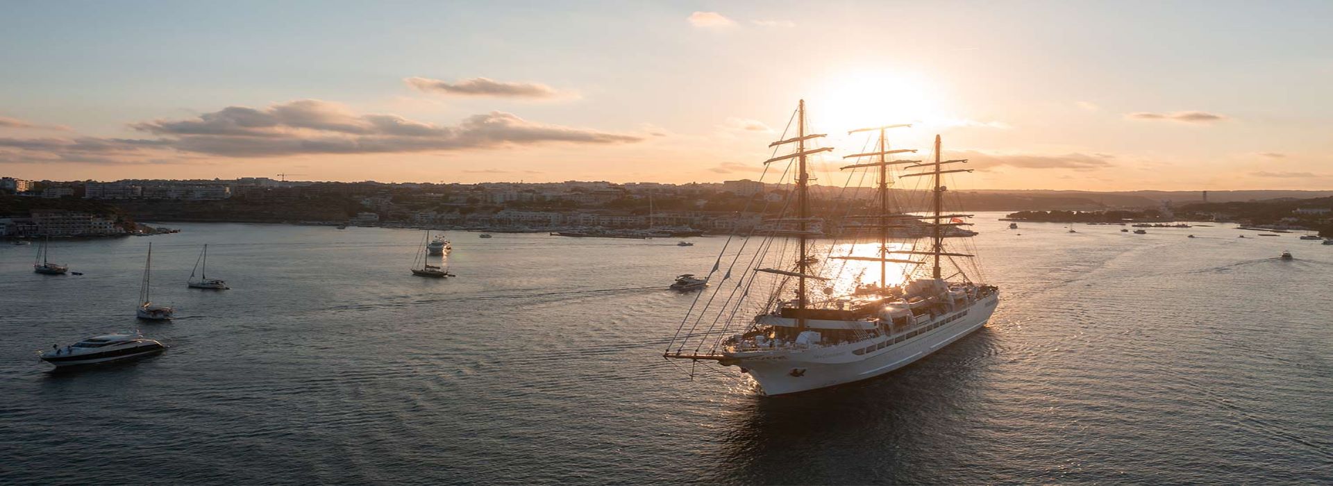 Sea Cloud Spirit im Hafen