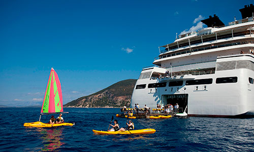 Marina auf den Luxuskreuzfahrtschiffen Seabourn Odyssey, Seabourn Sojourn, Seabourn Quest