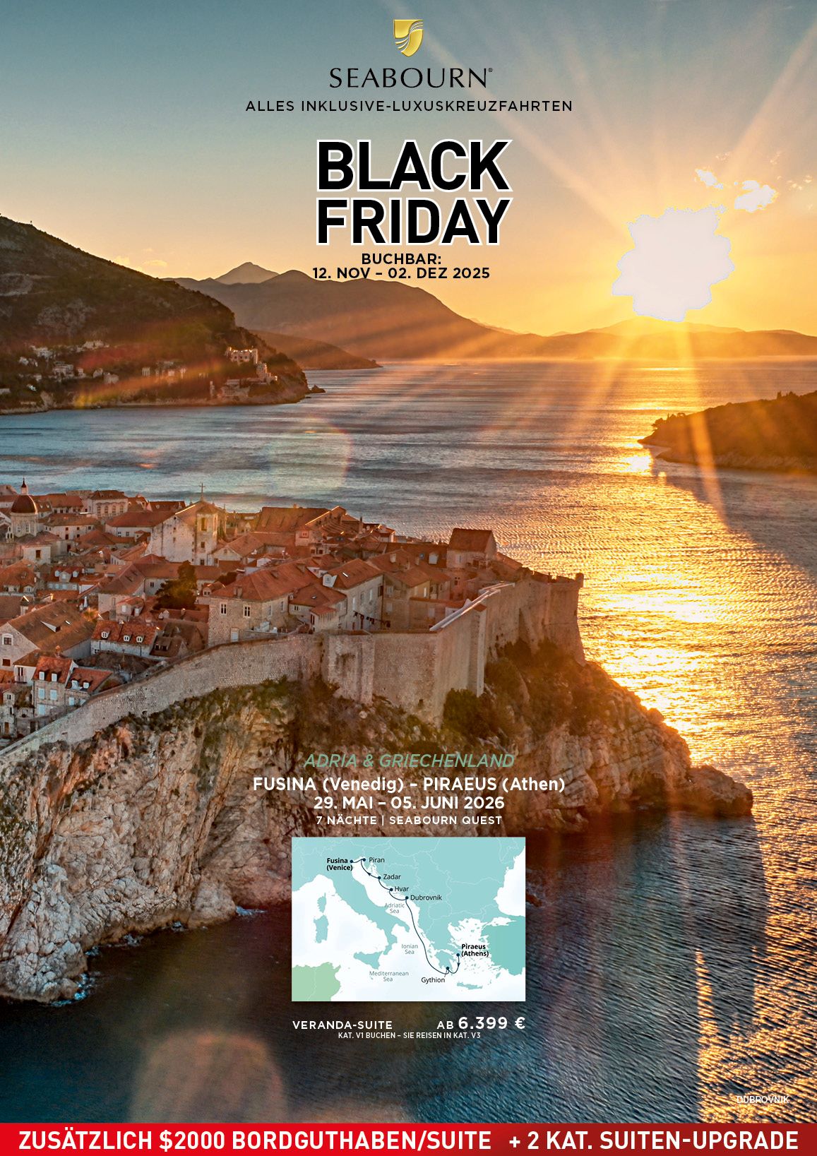 Seabourn Black Friday Angebote