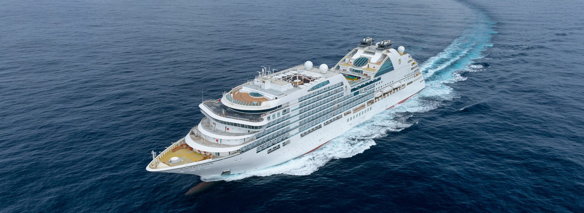 Seabourn Ovation auf See