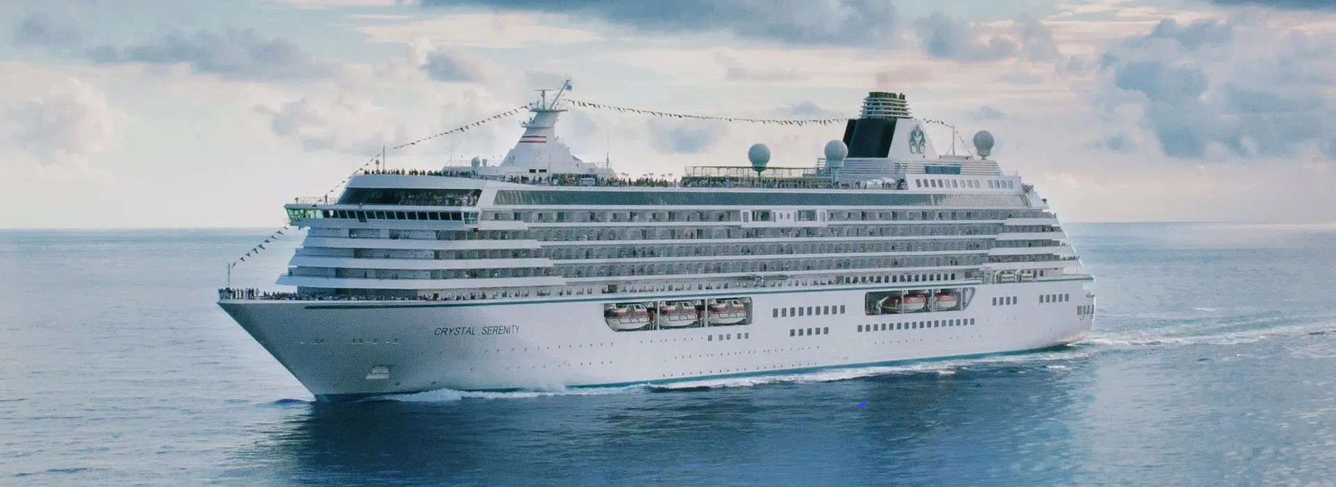 Luxuskeruzfahrtschiff Crystal Serenity