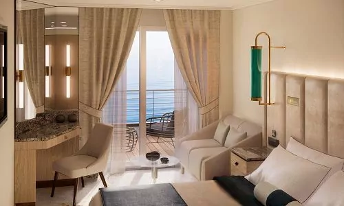 Serenity Double Guestroom mit Veranda