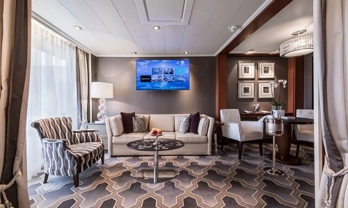 Sapphire Veranda Suite Wohnbereich