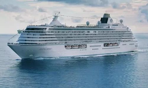 Crystal Serenity auf See