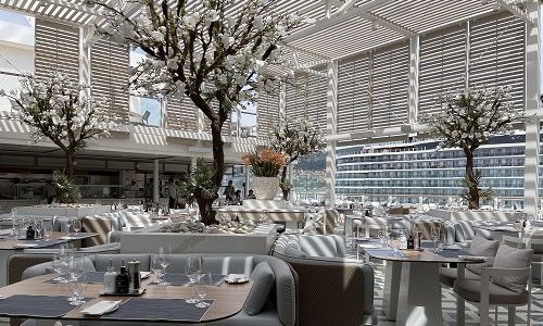 The Marquee Mittelpunkt zwischen The Grill und Pizzeria auf der Silver Nova