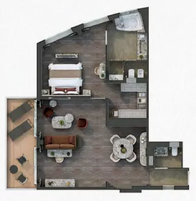 Suitendiagramm Grand Suite