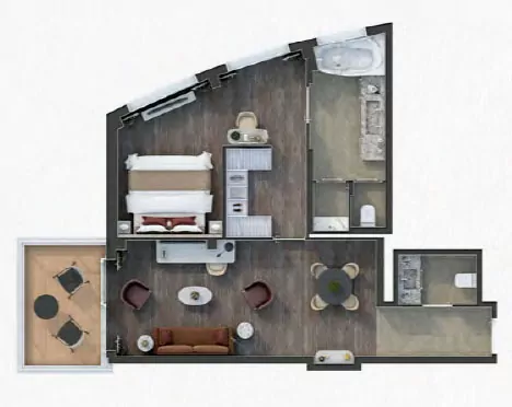 Suitendiagramm Junior Grand Suite