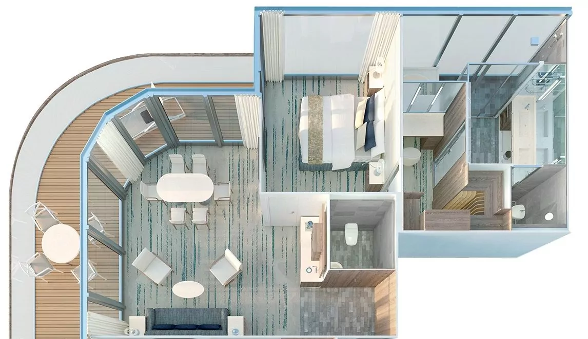 Suitenplan Grand Suite