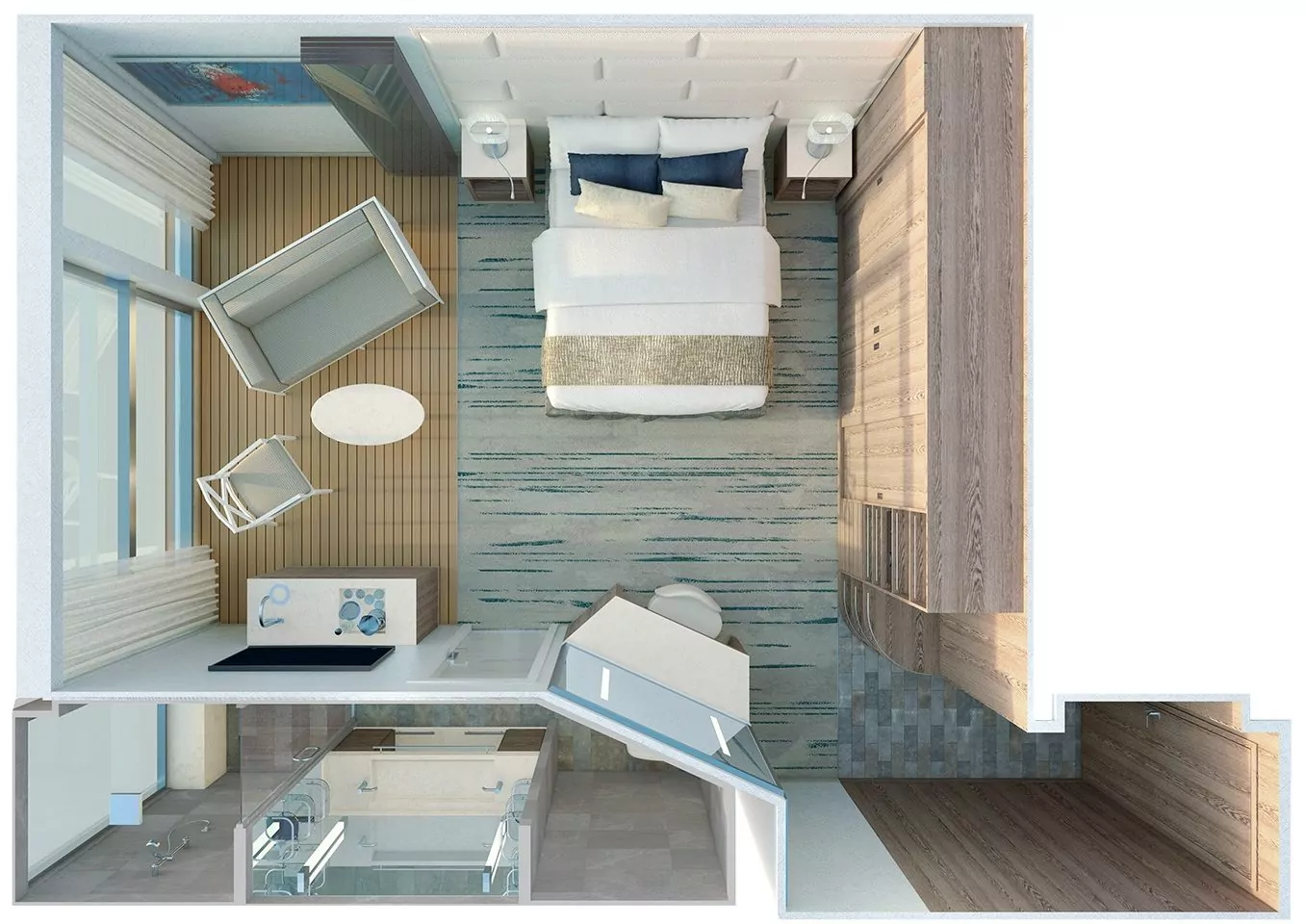 Suitendiagramm Medallion Suite