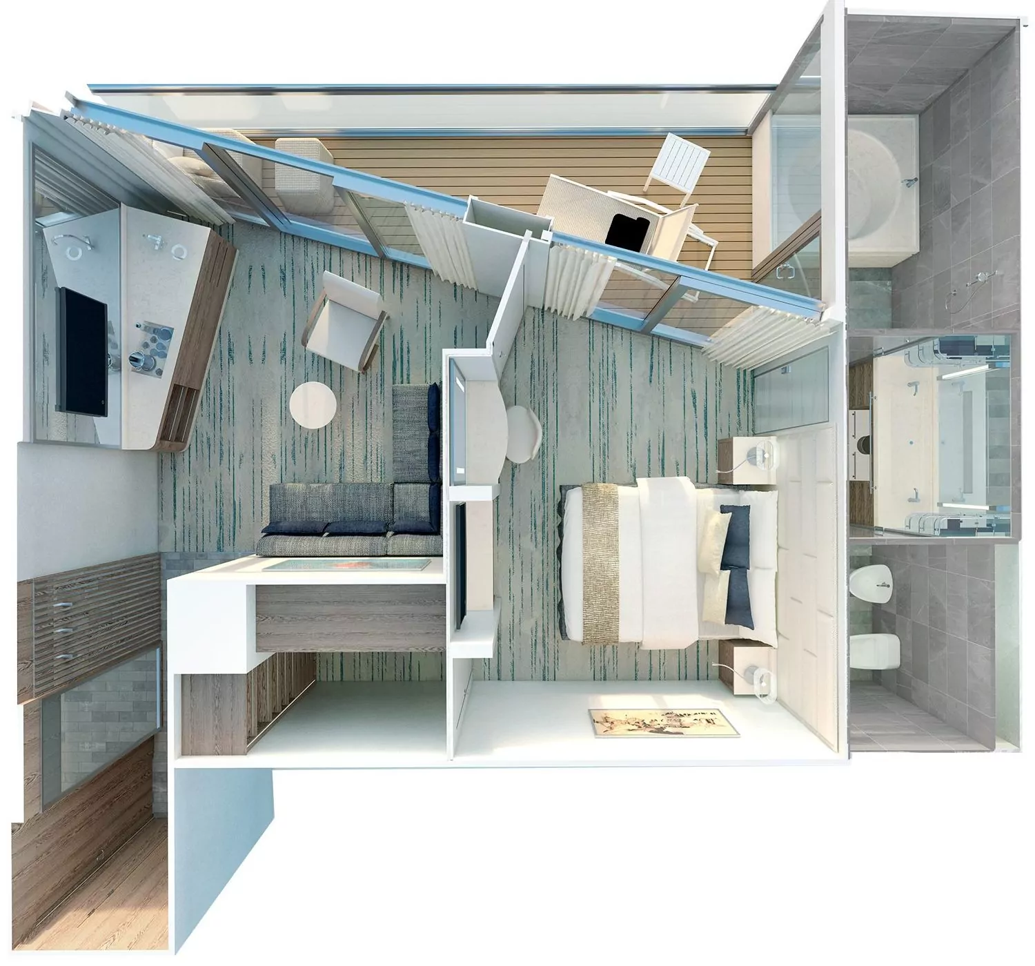 Silver Suite Suitenplan
