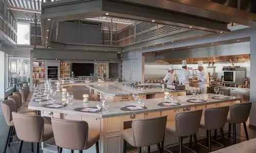 Silver Ray gedeckte Tische Cheftable