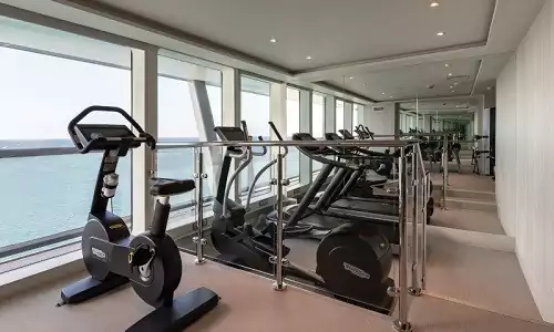 Fitnessraum auf der Silver Ray