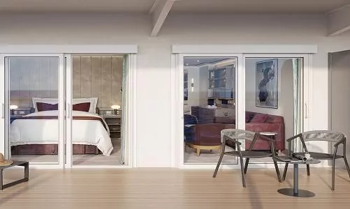 Terrasse Signatur Suite auf Silver Ray