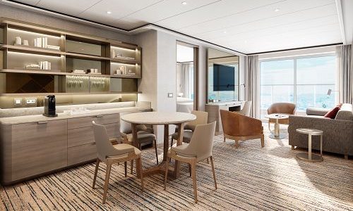 Silver Suite Ess- und Wohnbereich