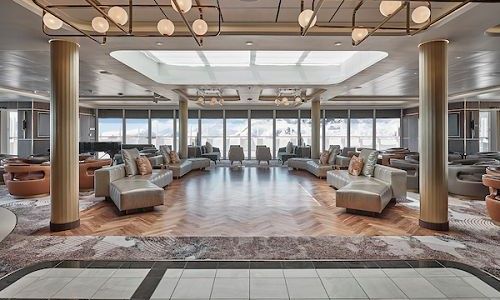 Blick in Observation Lounge