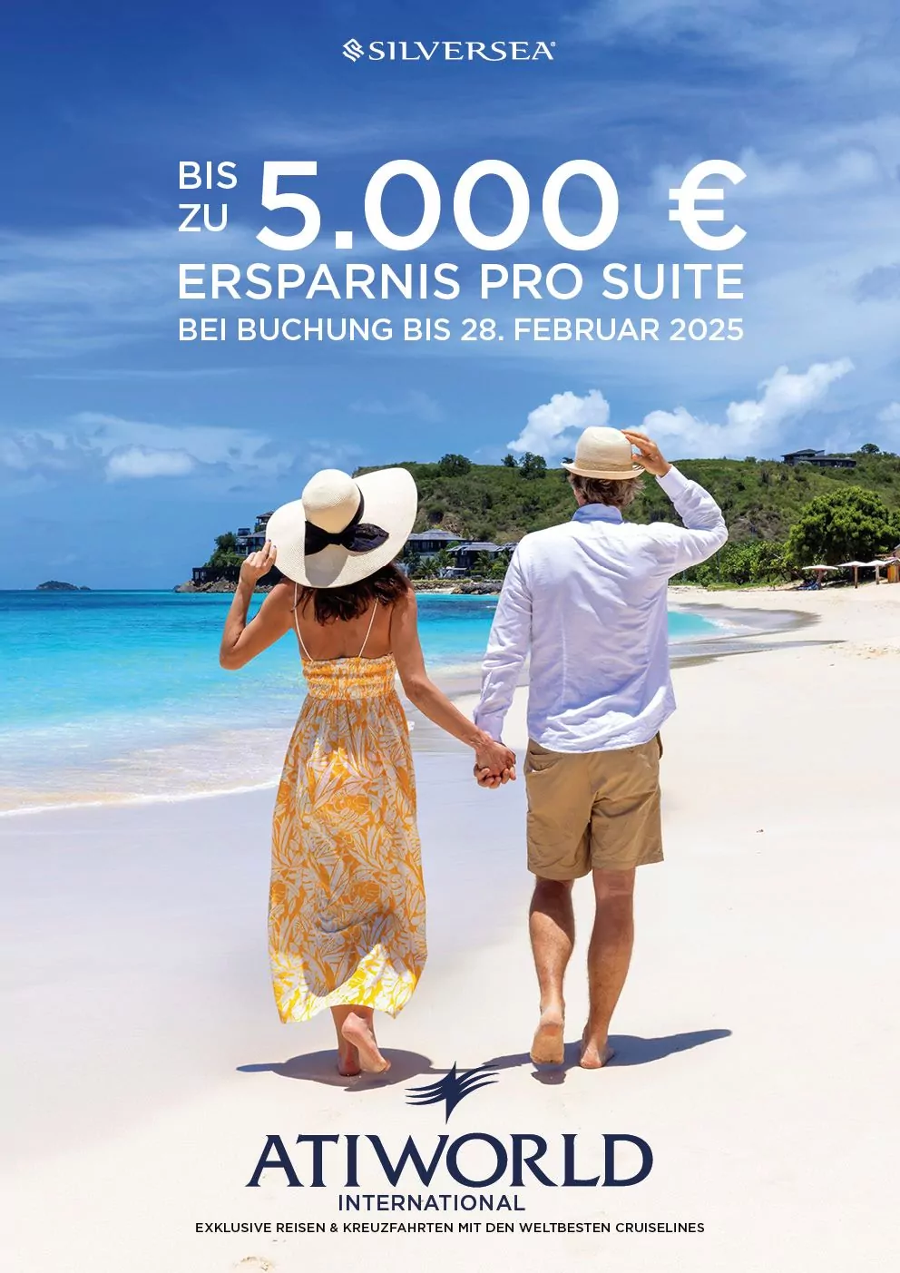 Silversea Luxuskreuzfahrten mit bis zu 5000 Euro Ersparnis