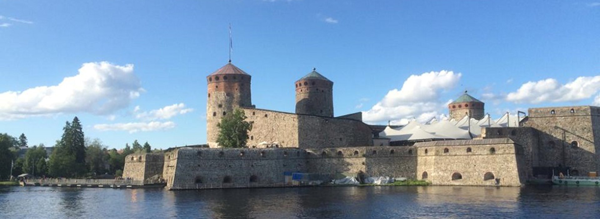 Savonlinna Wasserburg in Finnland