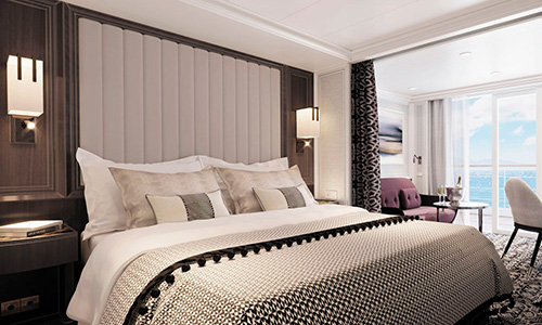 Sevens Seas Splendor Deluxe Veranda Suite