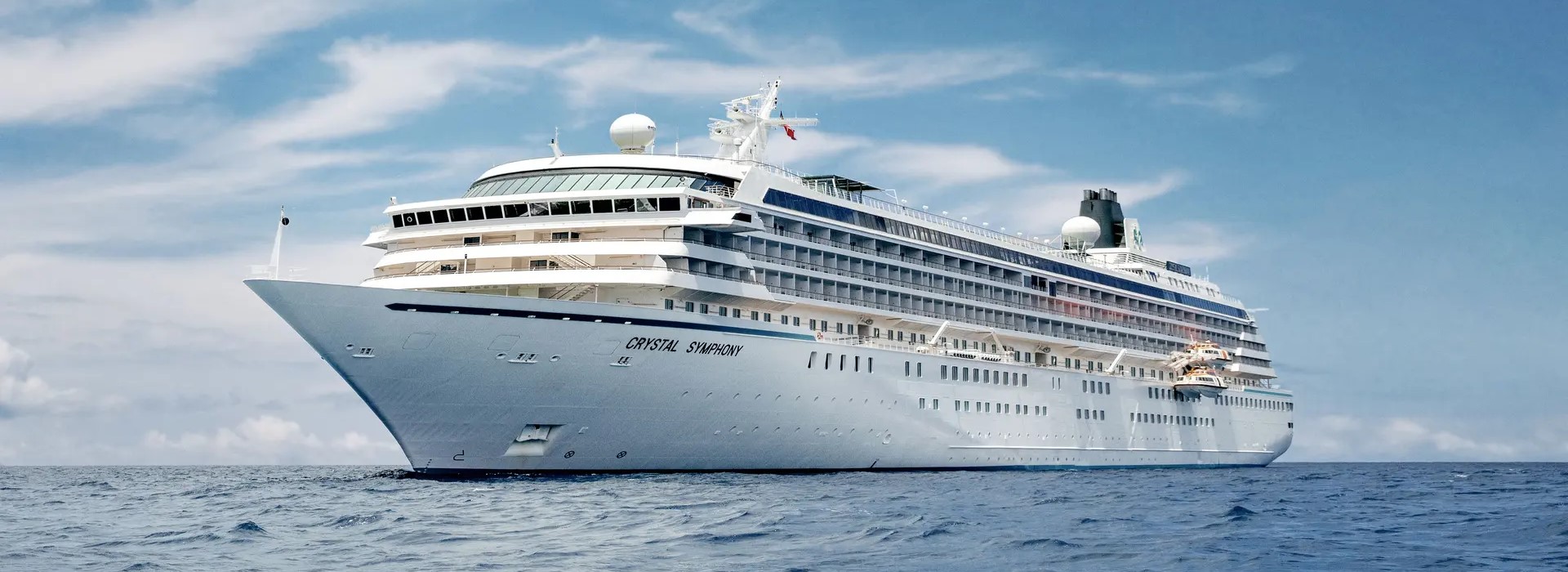 Luxuskreuzfahrtschiff Crystal Symphony auf See
