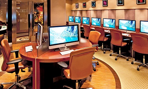 Computer Universität auf der Crystal Symphony