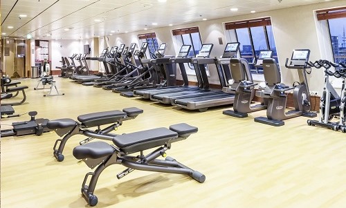 Fitness Studio auf der Crystal Symphony